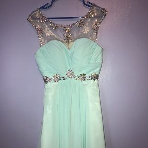 Short formal dress